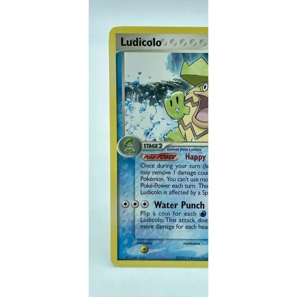Ludicolo 19/107 EX Deoxys Regular Rare Non‎ Holo 2005 Poké-Power Pokémon TCG NM